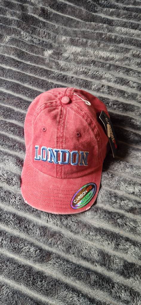 Carbon 212 baseball cap new wine red color one size