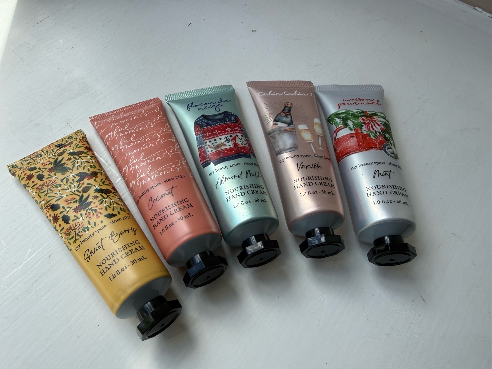 🚨 BNWoT My Beauty Spot x5 Nourishing Hand Creams RRP £14.00