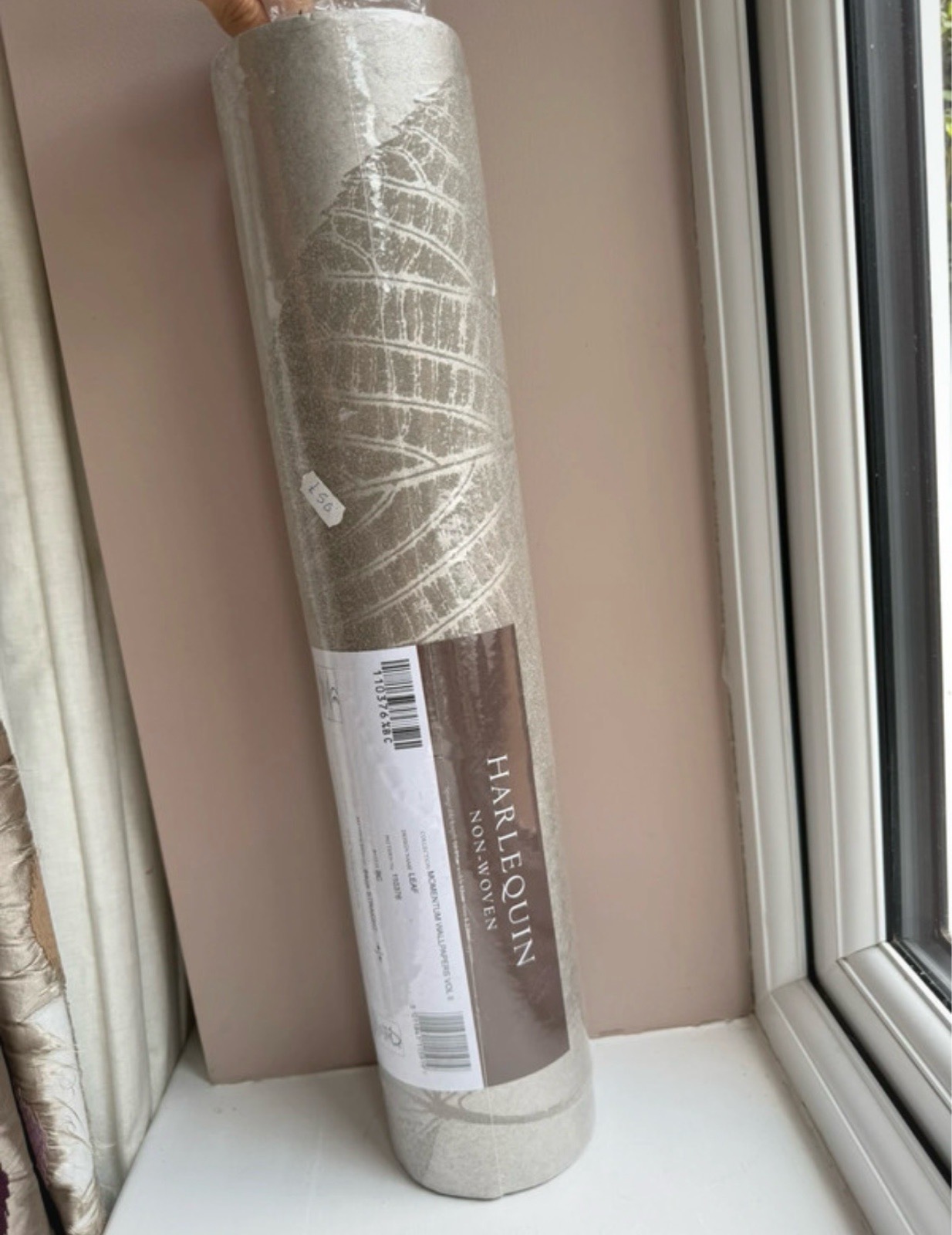 🚨 BNWT Harlequin Momentum Leaf Embellished 3D Wallpaper 1 Roll RRP £95