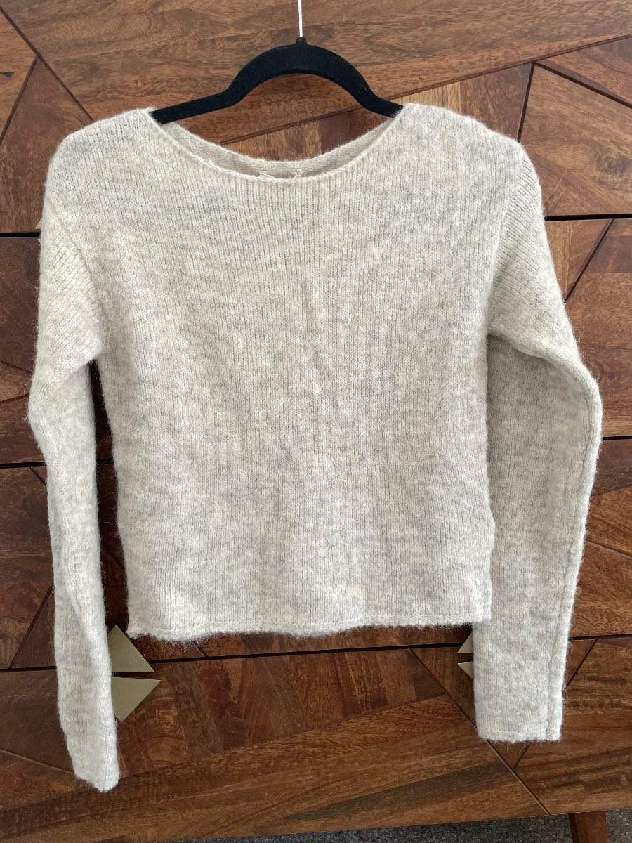 American Vintage Grey knitted jumper