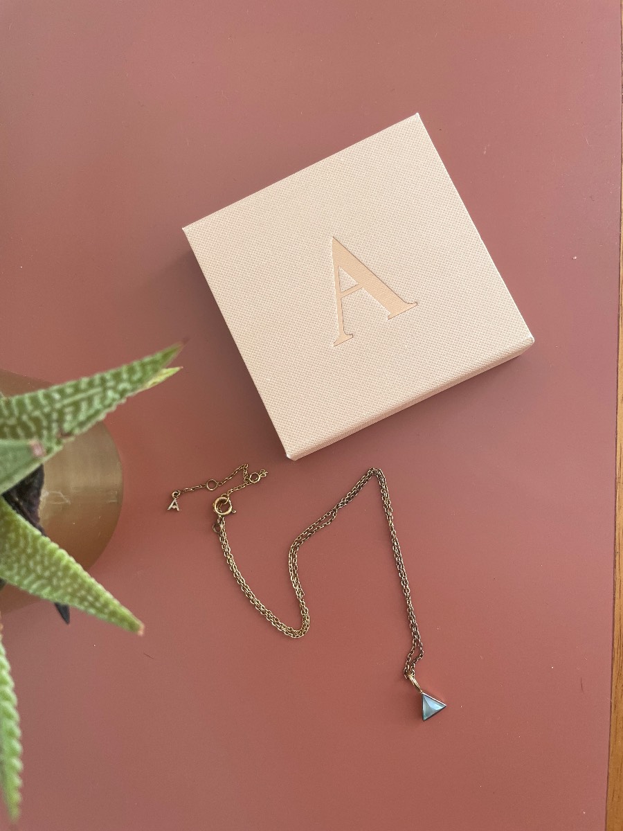 Auren 18ct gold vermeil necklace