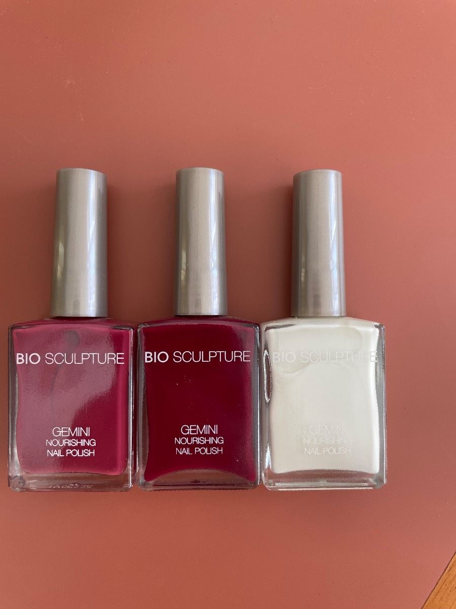 Bio sculpture nourishing nail polish bundle