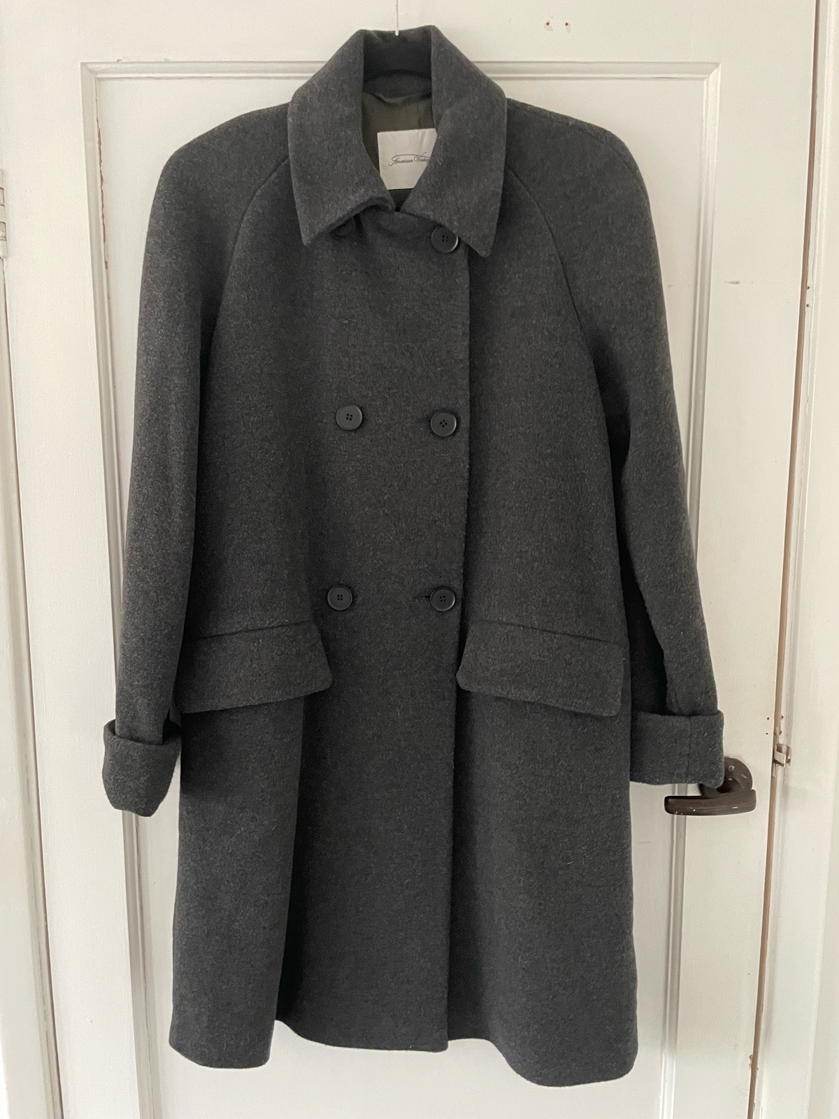 American Vintage coat in dark grey