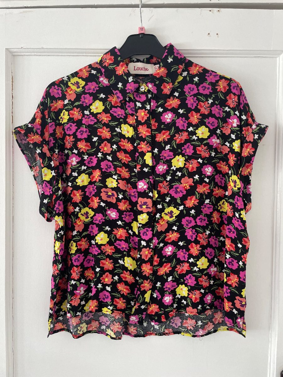 Louche floral blouse