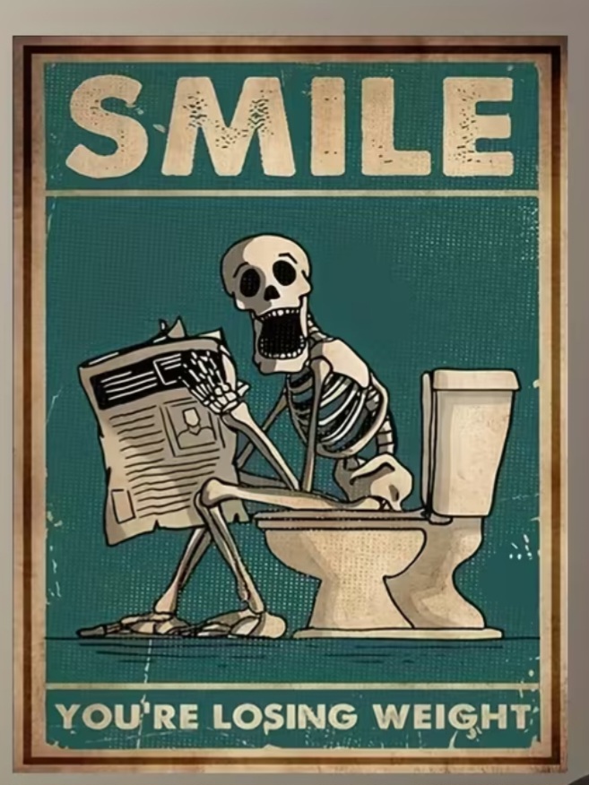 New unframed funny print on canvas