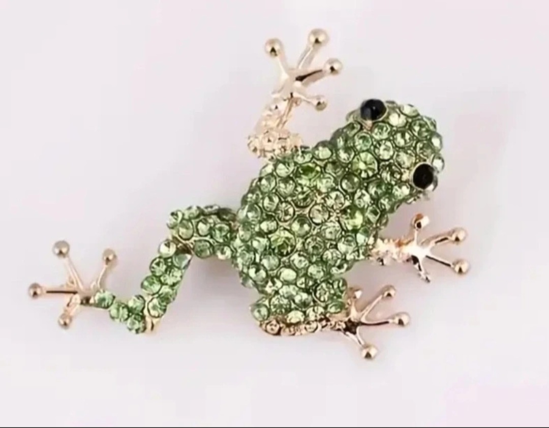 New cute frog brooch
