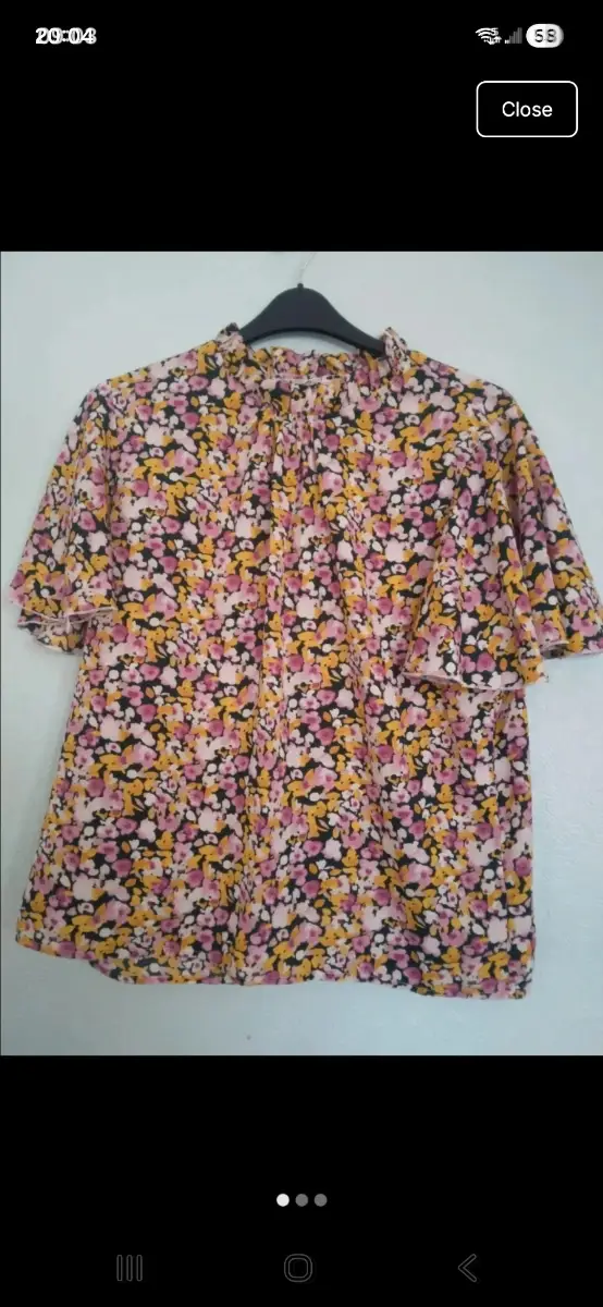 Pretty summer top shein size 18