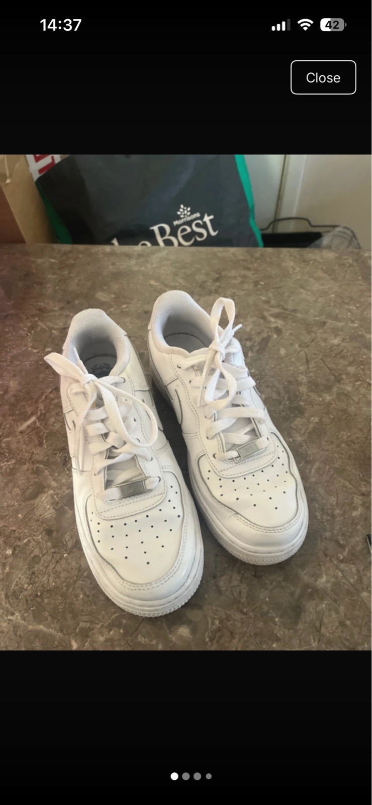 Nike air force size 5