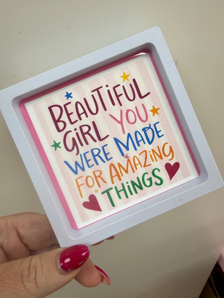 Affirmation frame - lovely gift 🎁