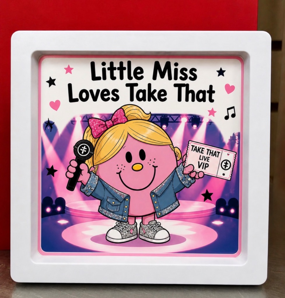 Little miss loves take that mini frames 7cm x 7cm