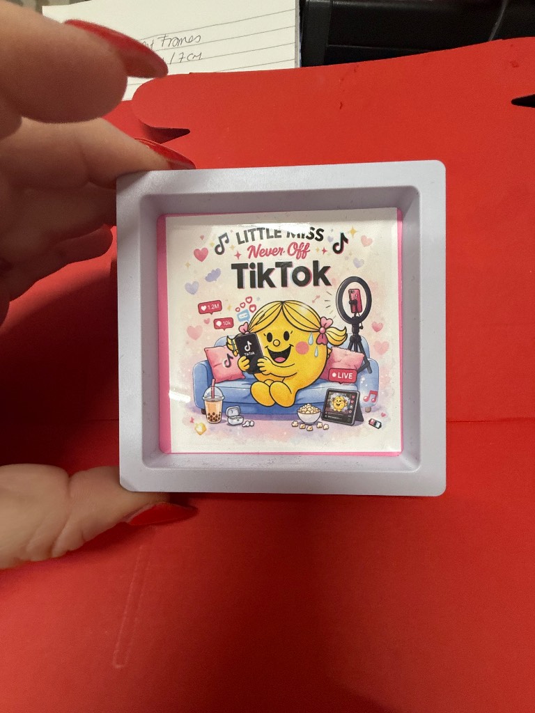 1 Little Miss Never Off TikTok Mini frame