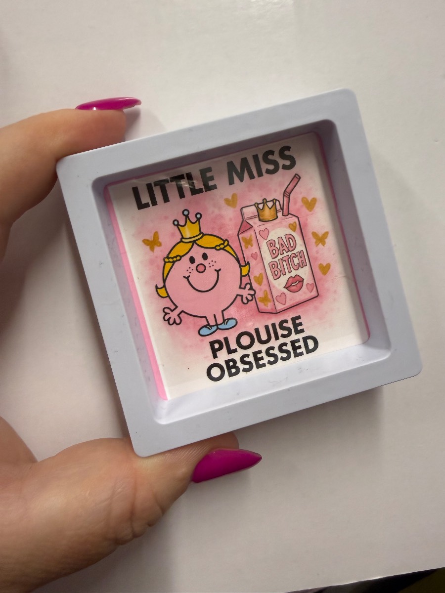 Little miss loves P Louise mini frame