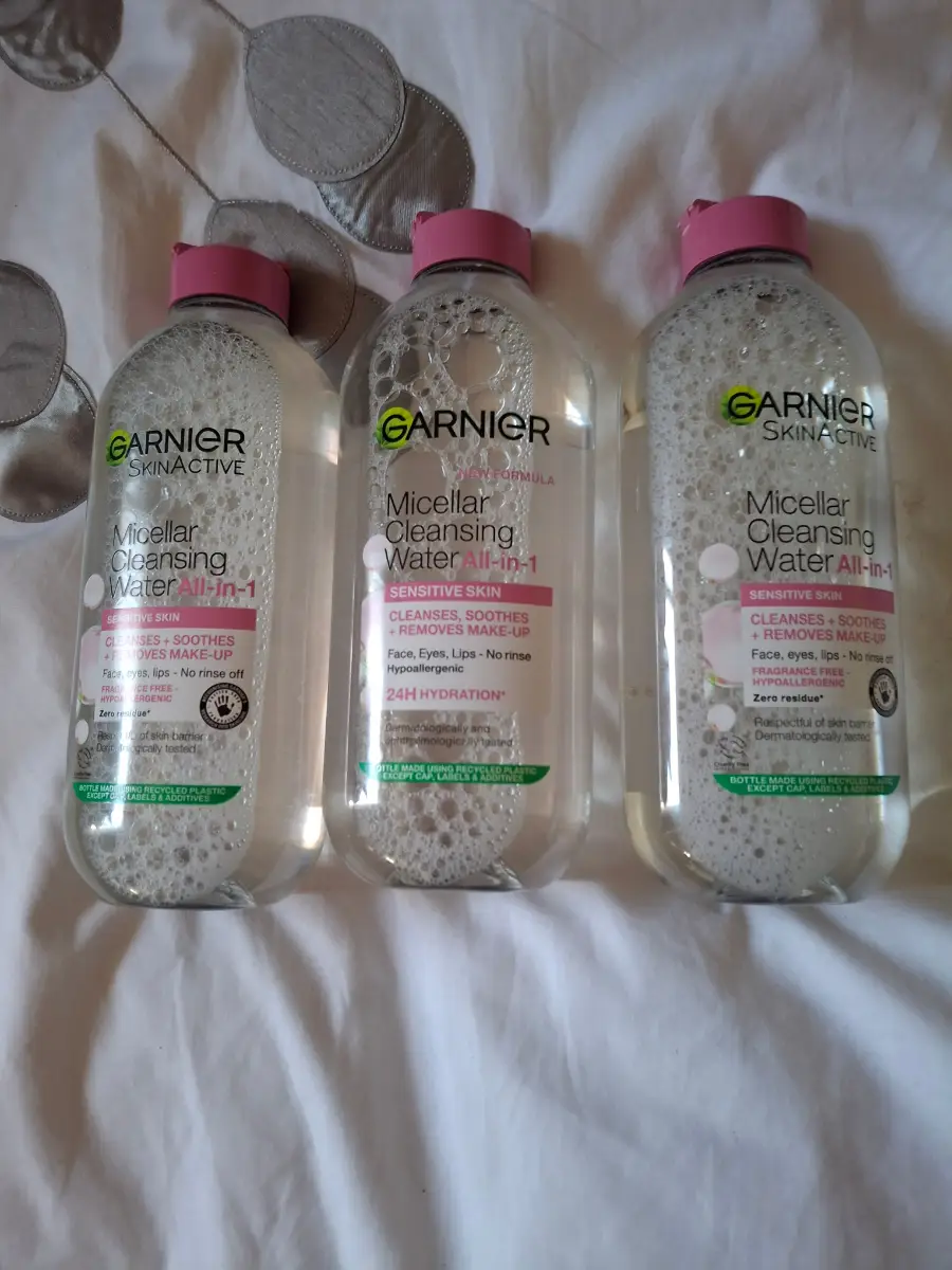 Garner micellar cleaning water all in 1.