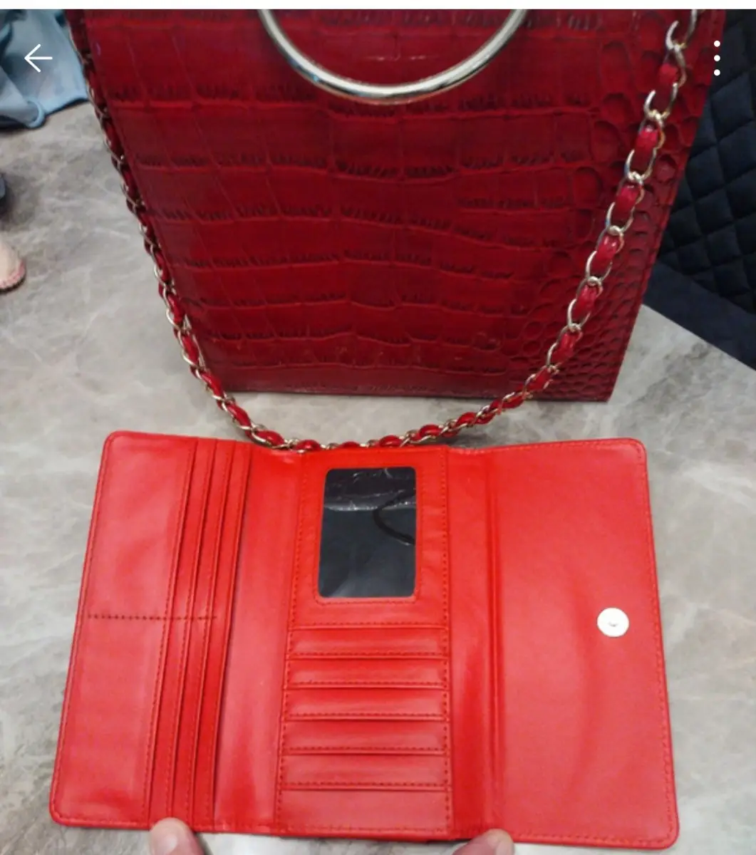 Ladies bag and matching purse by therapy vgc