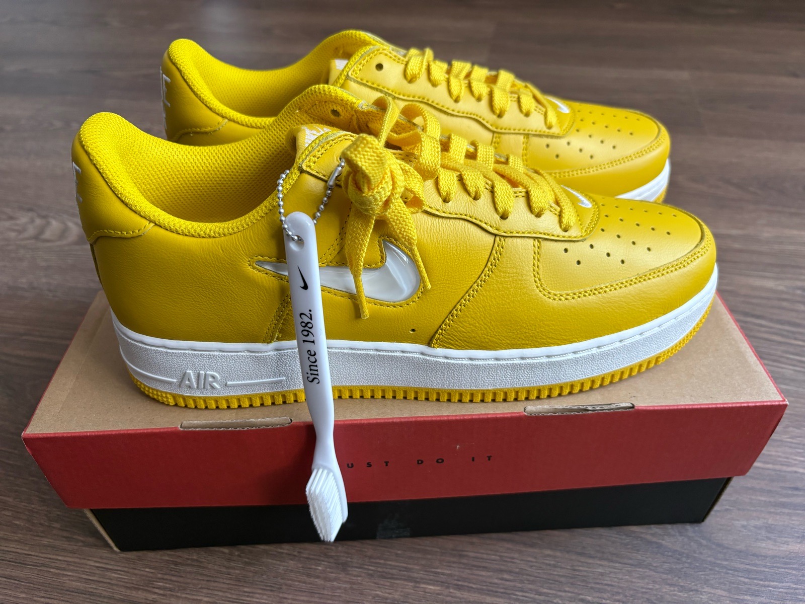 Nike Air Force 1 Rare Speed Yellow UK Size 9