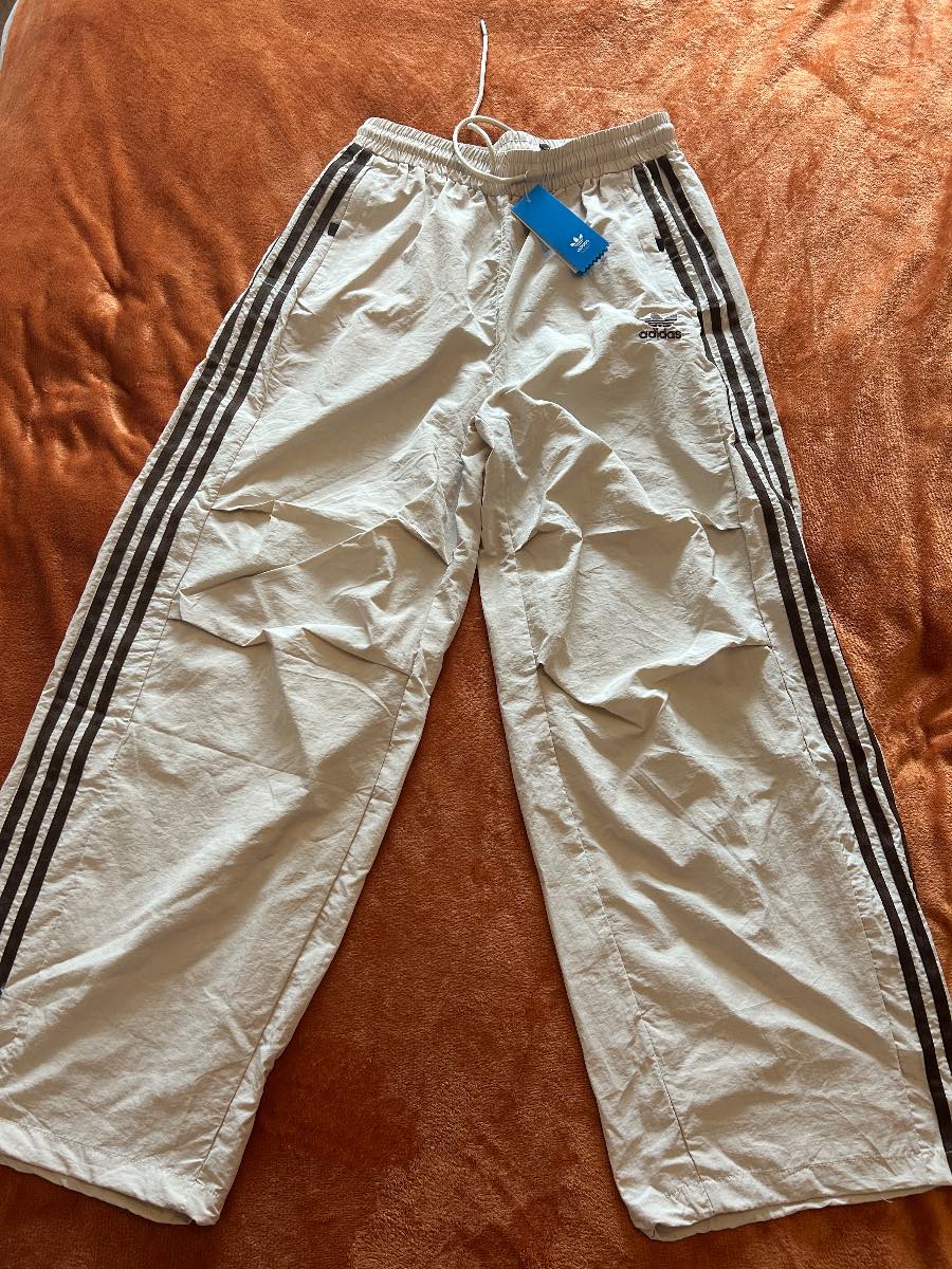 Adidas wide leg trousers