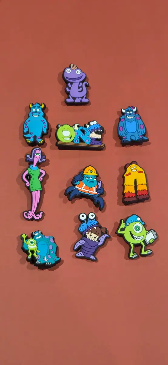Monsters Inc. Shoe Charms / Accessories