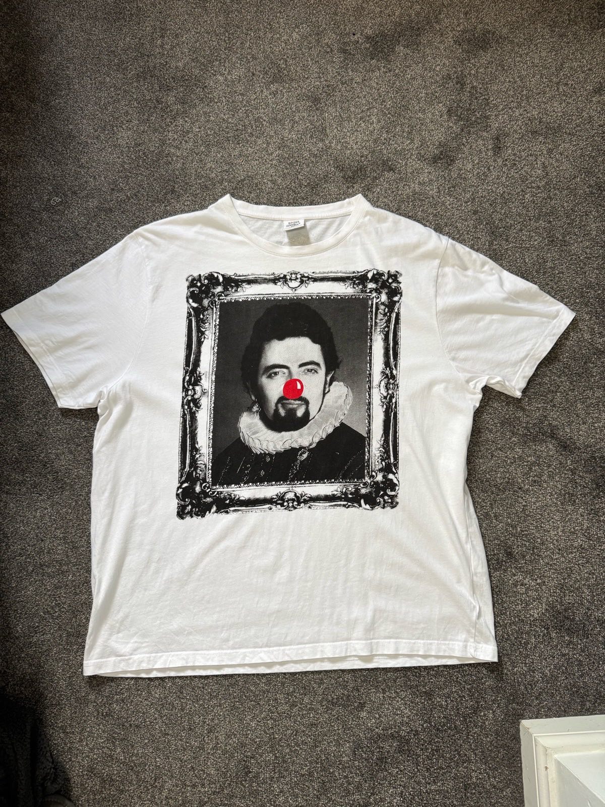 Vivienne Westwood Comic Relief "Blackadder" Rowan Atkinson T Shirt XXL