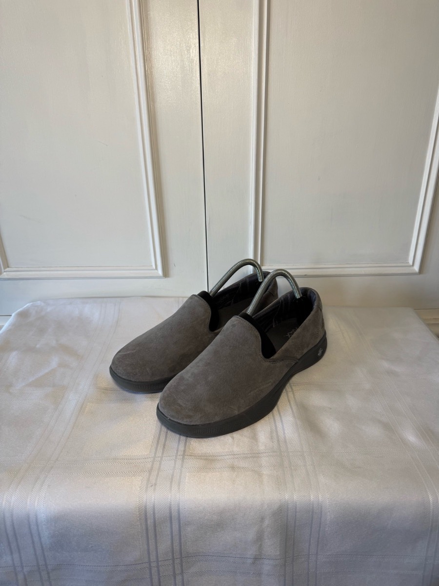 Skechers Shoes Womens uk 7 Go Step Lite Goga Max Gen 5 Slip On Ballet Flat Grey