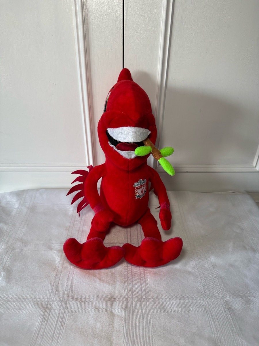 Liverpool FC Mighty Red Mascot - 17” Soft Plush Toy Officially Licensed