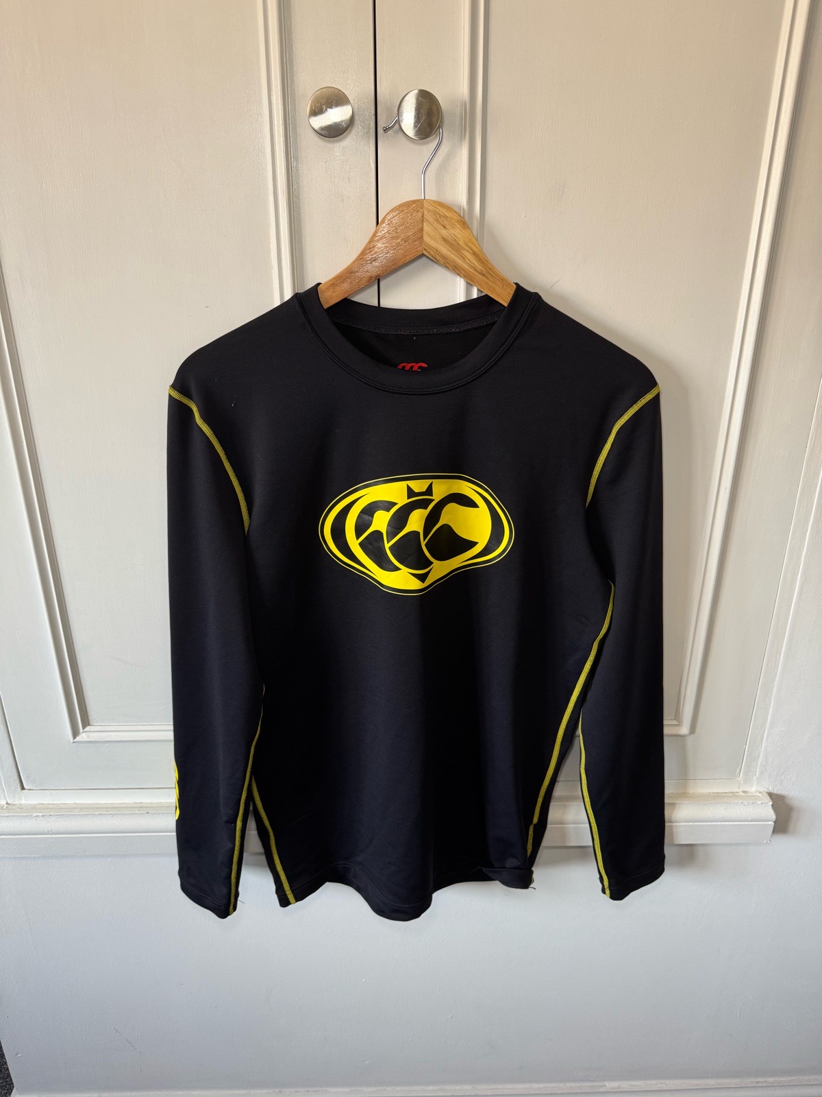 Canterbury CCC Batman Logo Black Base Layer Size XL Pit 20 L27