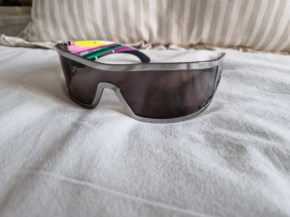 Vintage MISSONI MI51501 Y2K Wrap Shield Sunglasses – Made in Italy