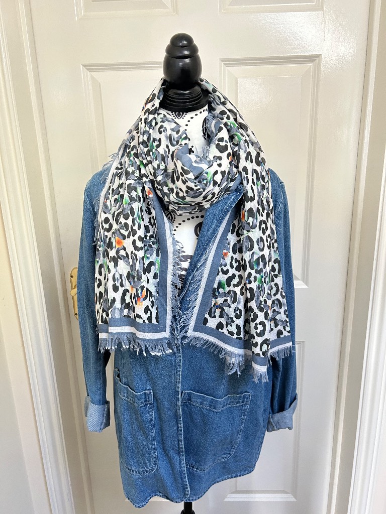 Animal Print Scarf