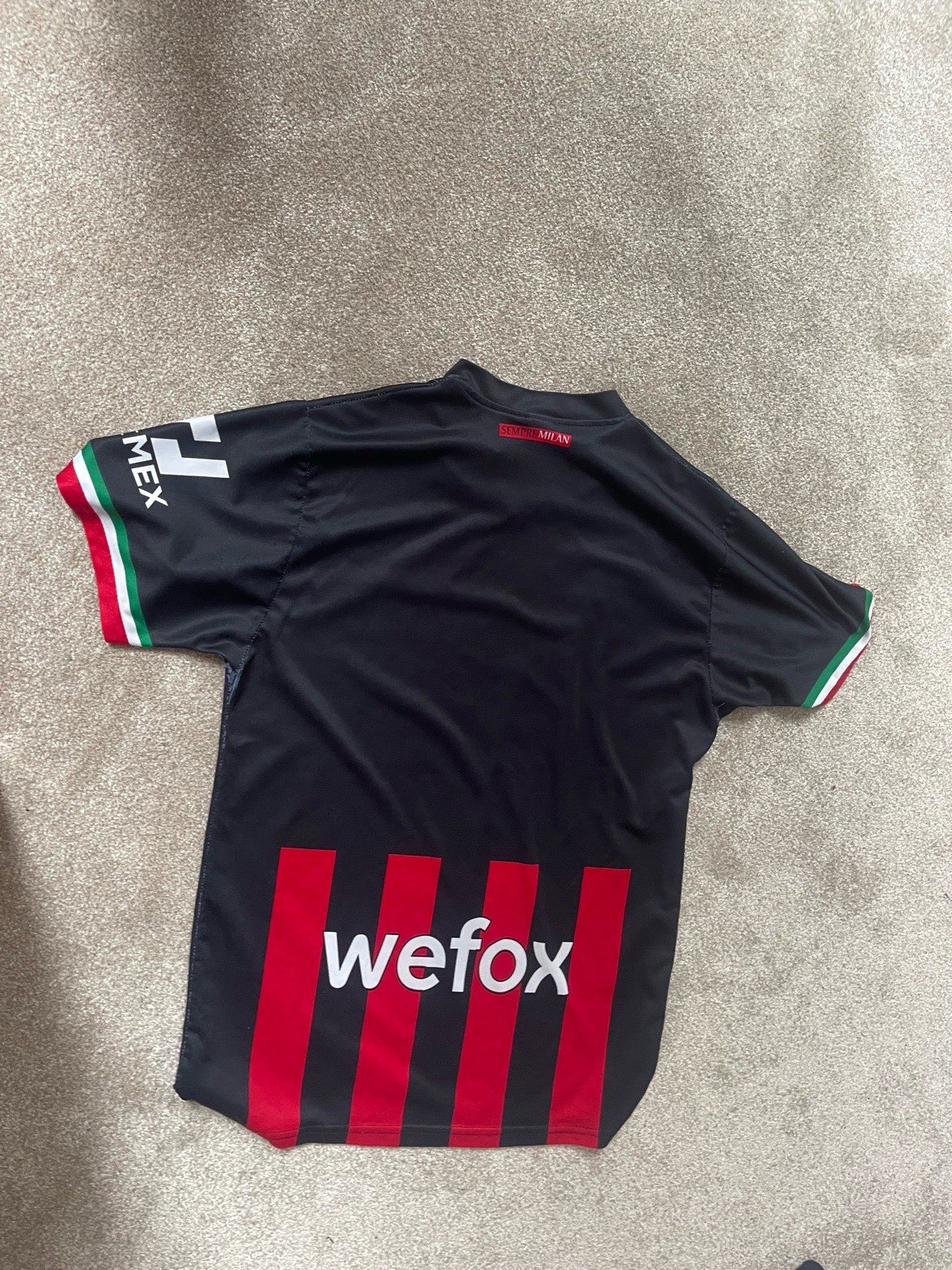 TWO AC Milan shirts