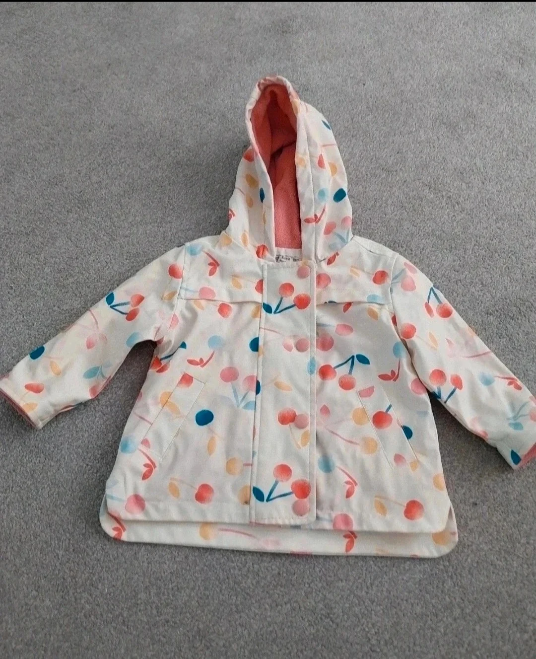 Baby Girls Lightweight Rain Jacket