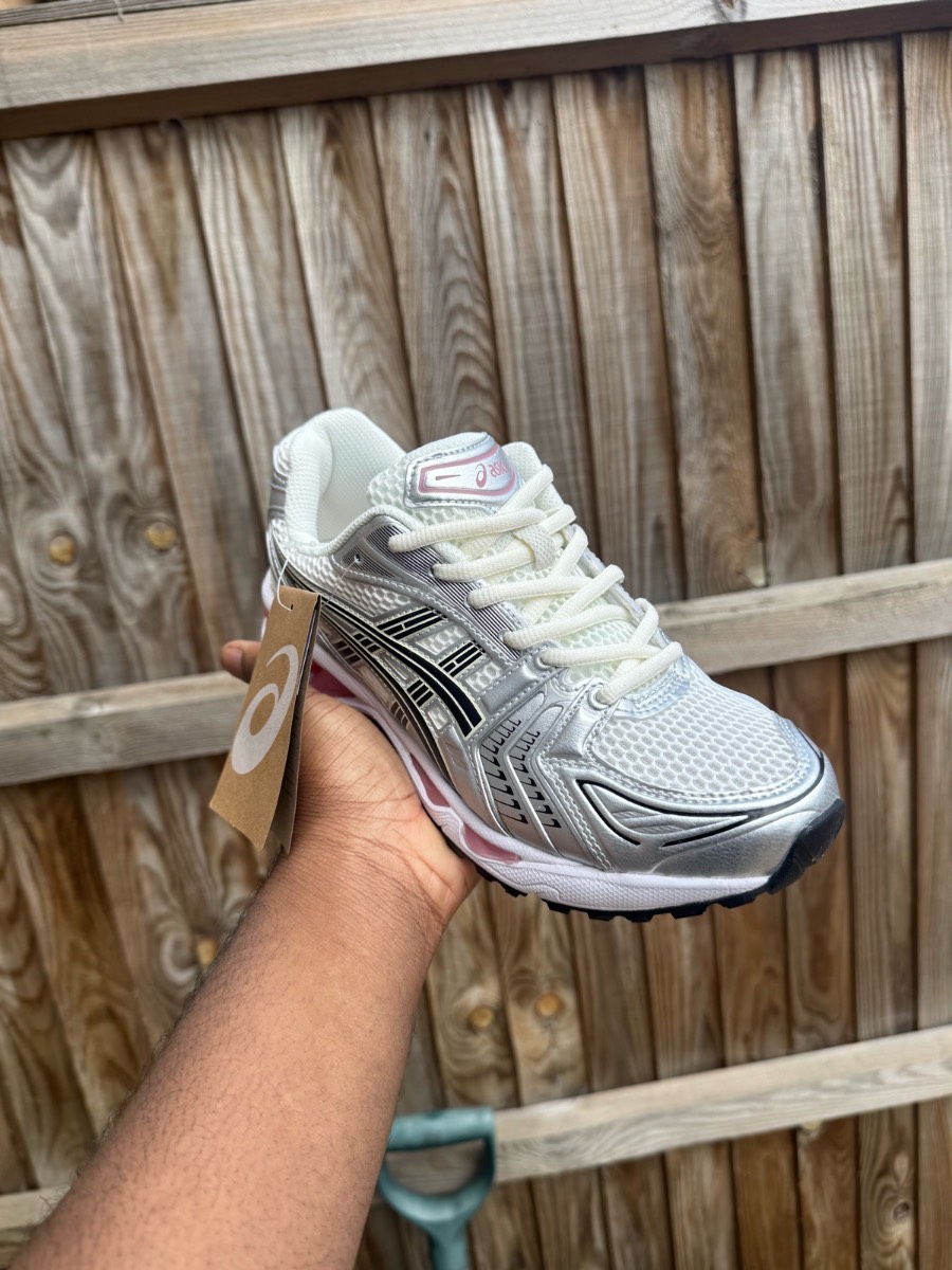 Asics Gel Kayano 14 Silver/White/Pink