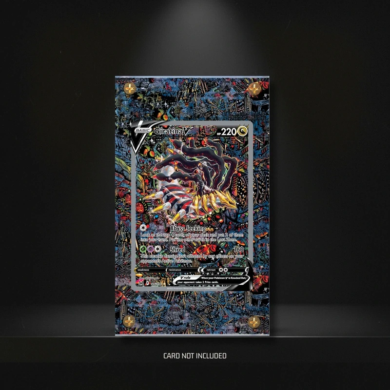 Giratina V 186/196 Pokémon Extended Art Case - Card Not Included