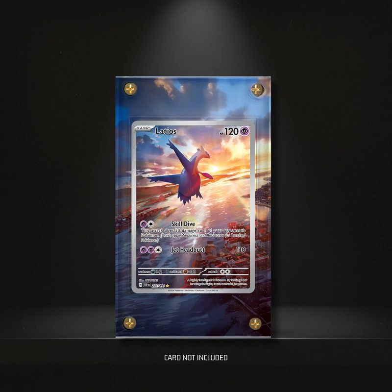 Latios 203/191 (Card Not Included) Extended Art Display Case