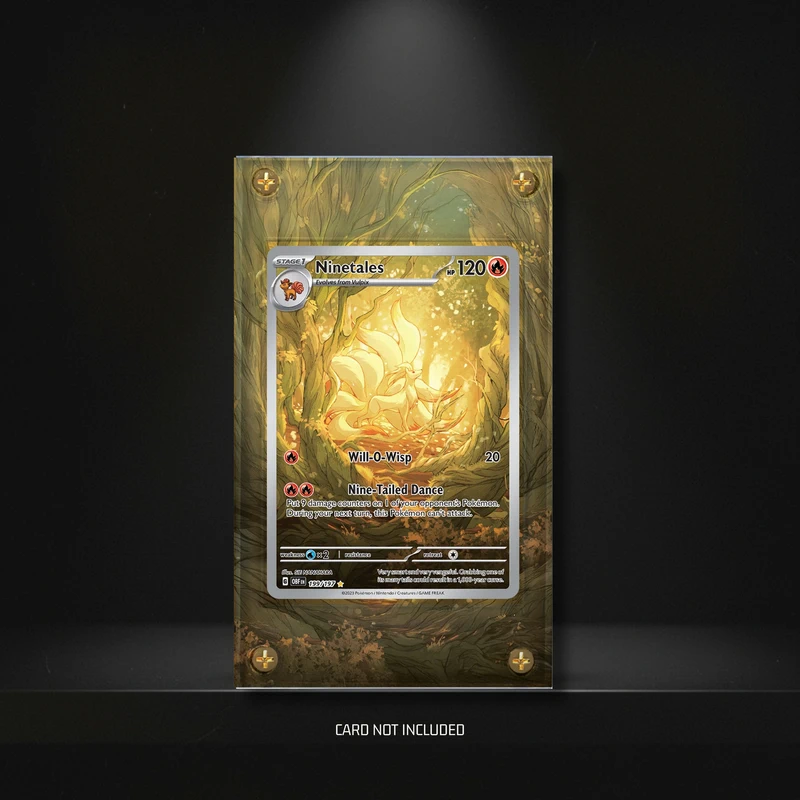 Ninetales 199/197 (Card Not Included) Extended Artwork Display Case