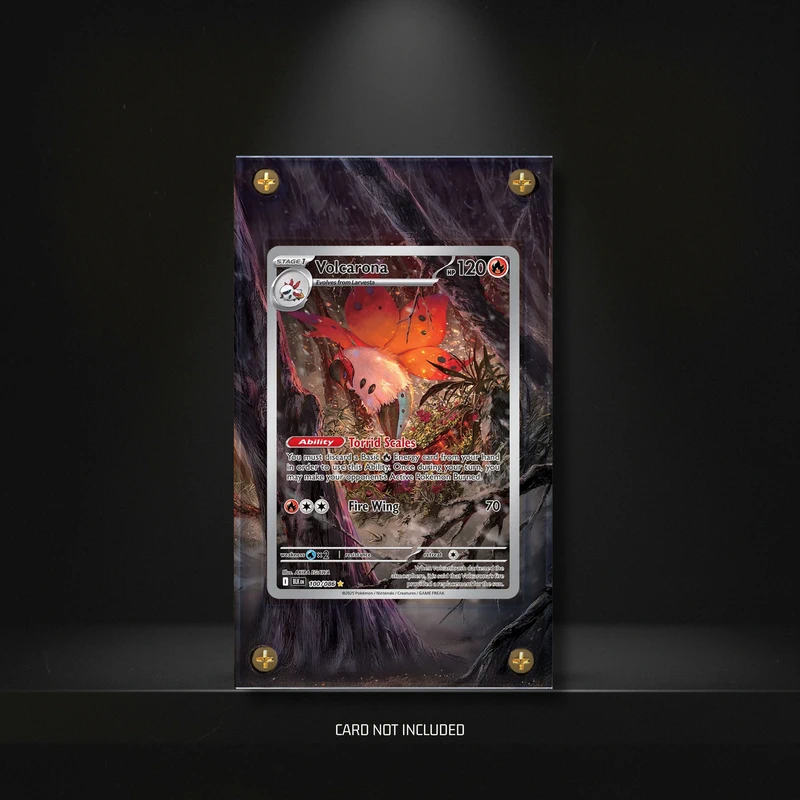 Volcarona 100/086 (Card Not Included) Extended Art Display