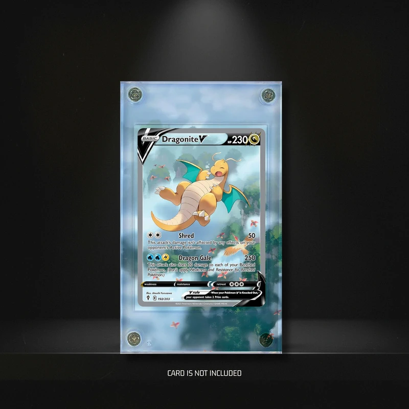 Dragonite V 192/203 (Card Not Included) Extended Artwork Display Case