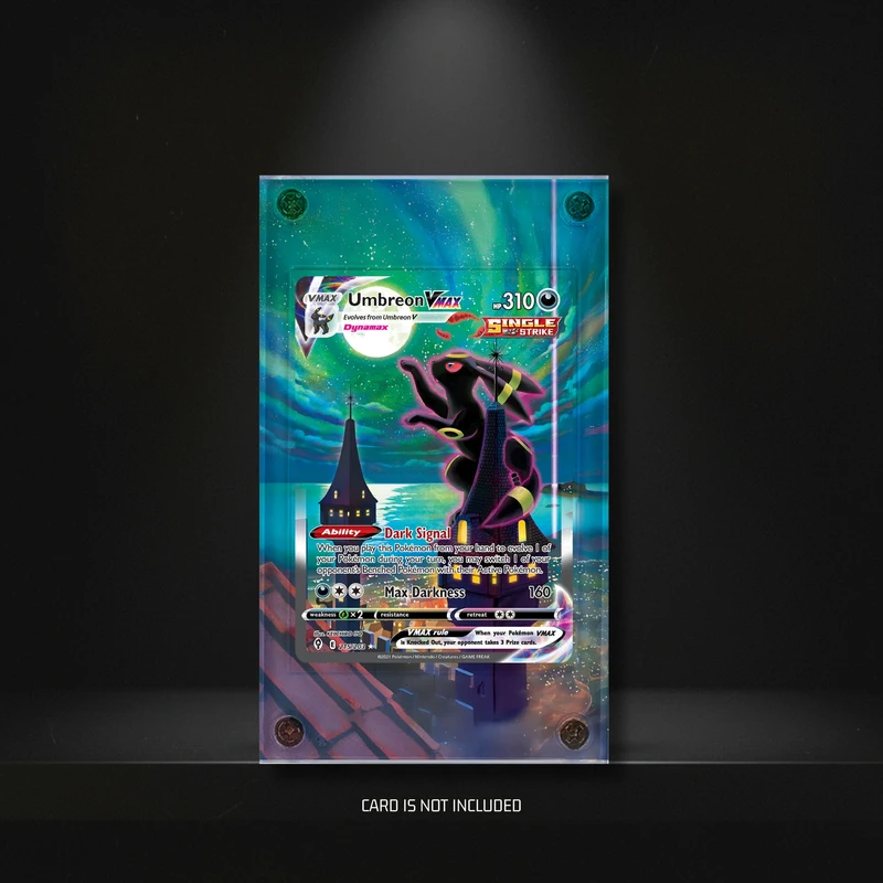 Umbreon 215/203 (Card Not Included) Extended Art Artwork Display Case