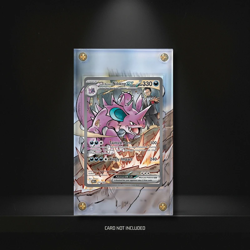 Nidoking 233/182 (Card Not Included) Extended ArtDisplay Case Destined Rivals