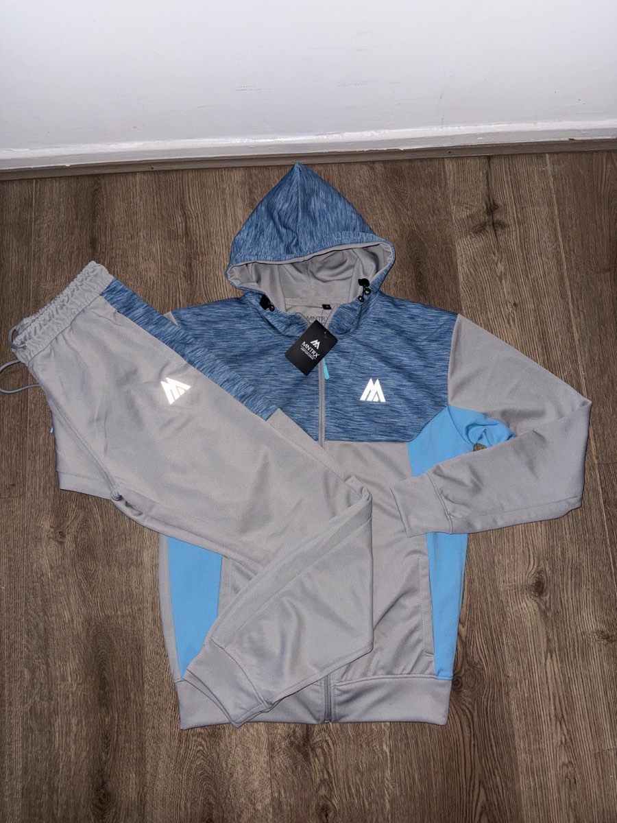 Mntrx men’s reflective tracksuit size S
