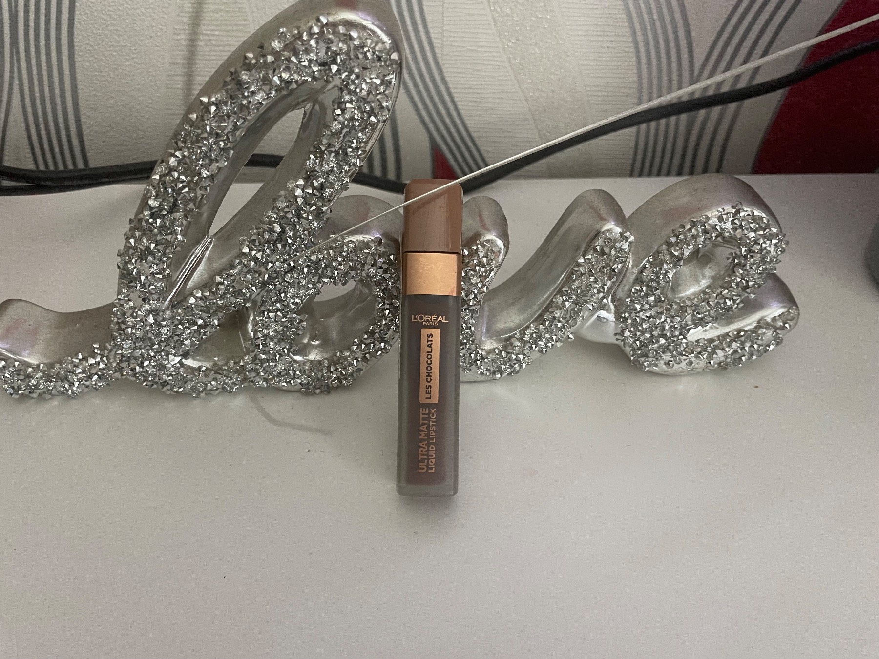 Loreal ultra matte liquid lipstick les chocolats - # 854 bitter twist