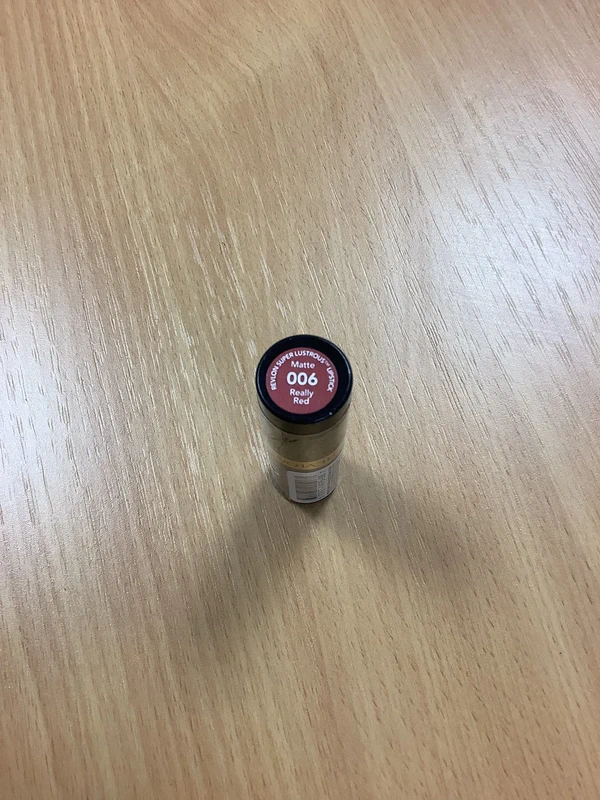 Revlon super lustrous lipstick - # 006 really red