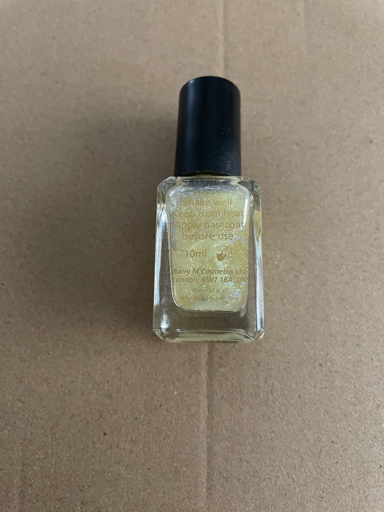 Barry m nail paint - # 142 iridescent glitter - 10ml