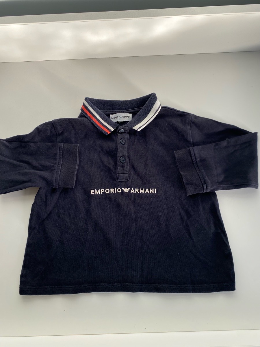 Emporio Armani Navy Polo Shirt