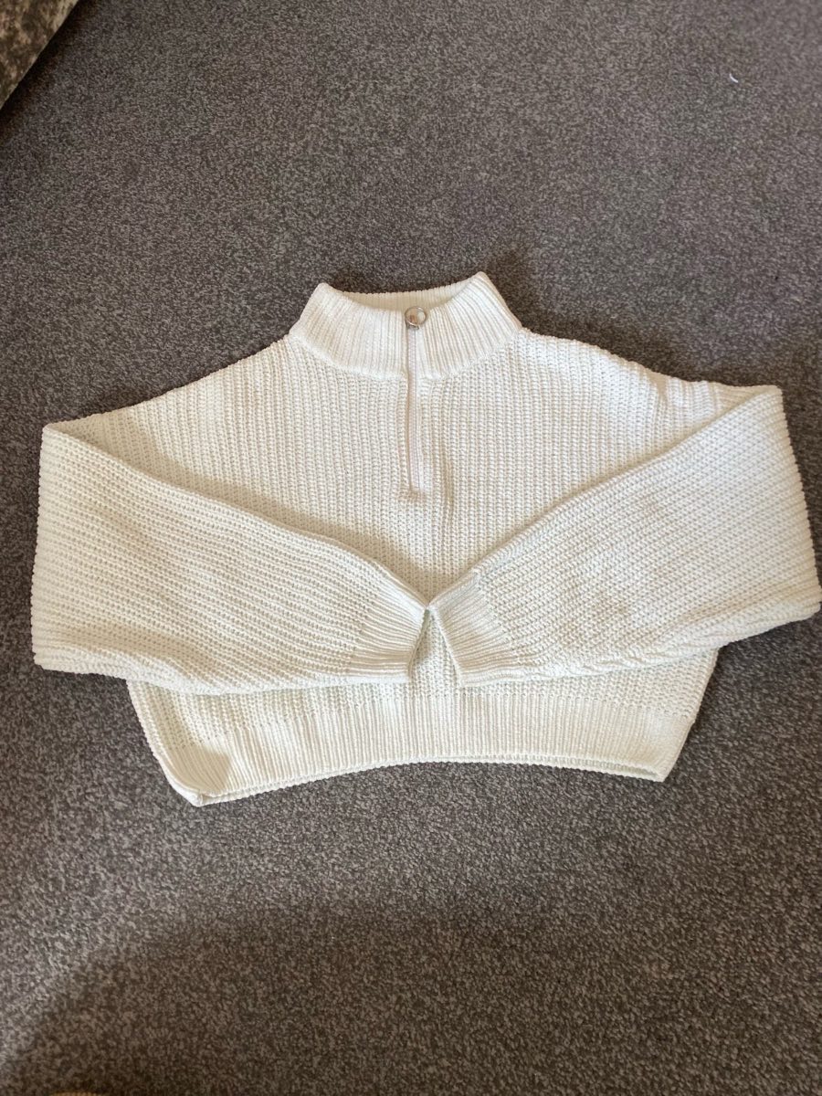 Cream Crop Jumper