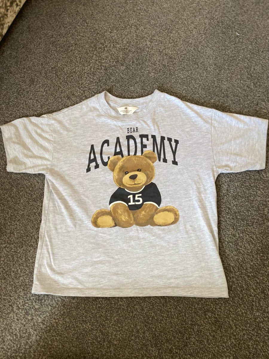 H&M Grey Academy T-Shirt