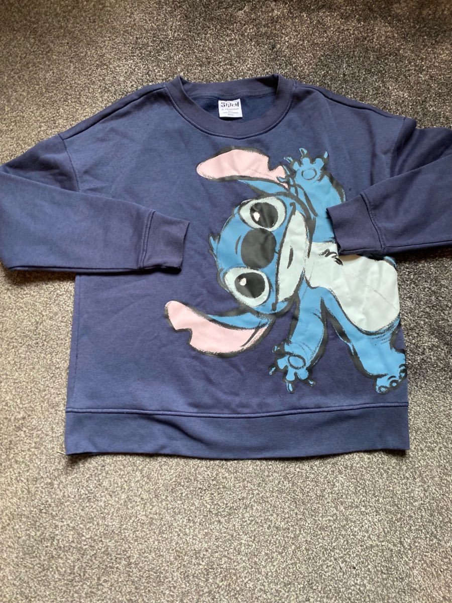 Stitch Disney Primark Sweatshirt Size Small