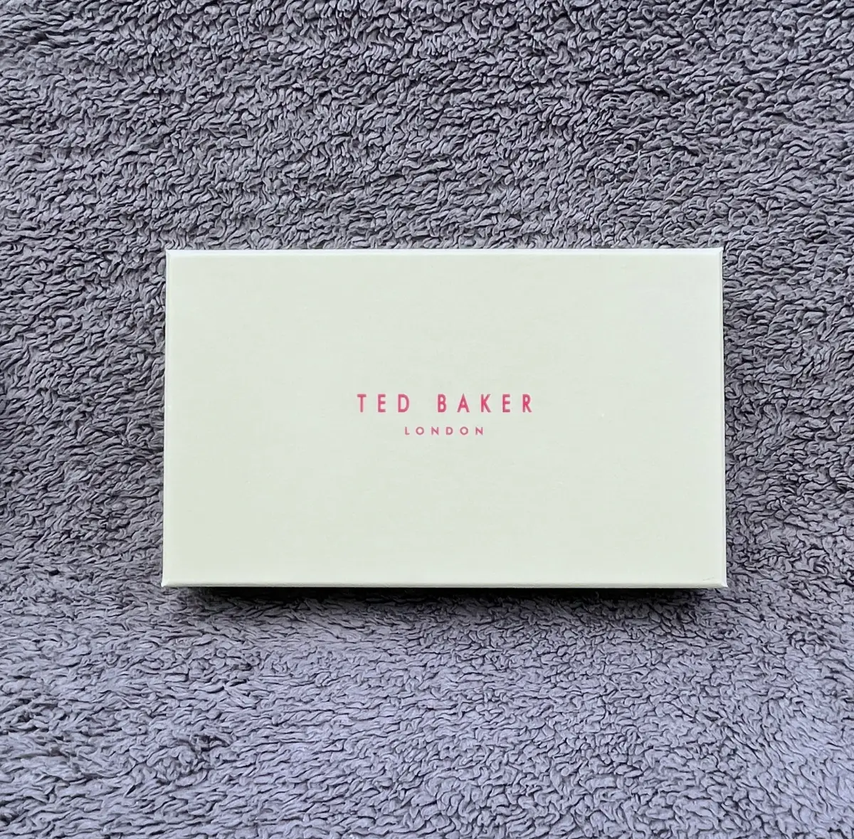 Ted Baker-Bobble Grained Leather Purse Wallet, Grey,