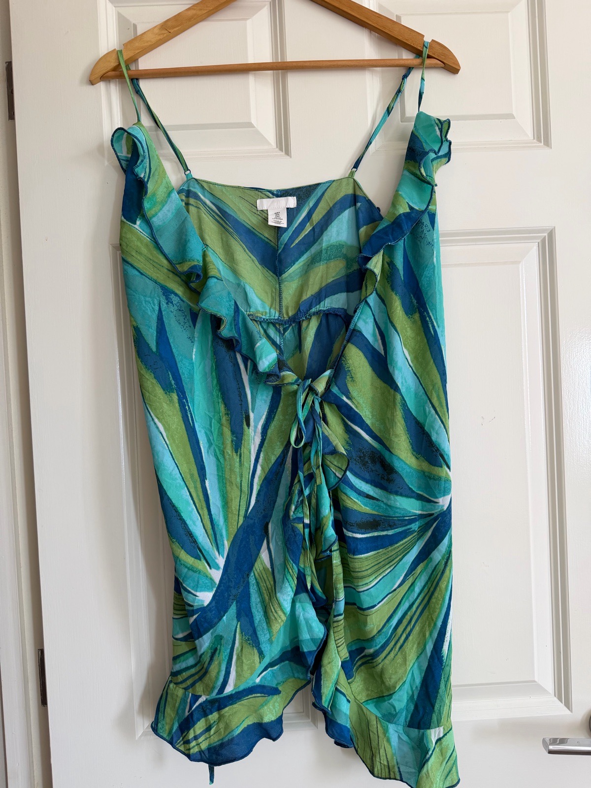 Wrap over vest top