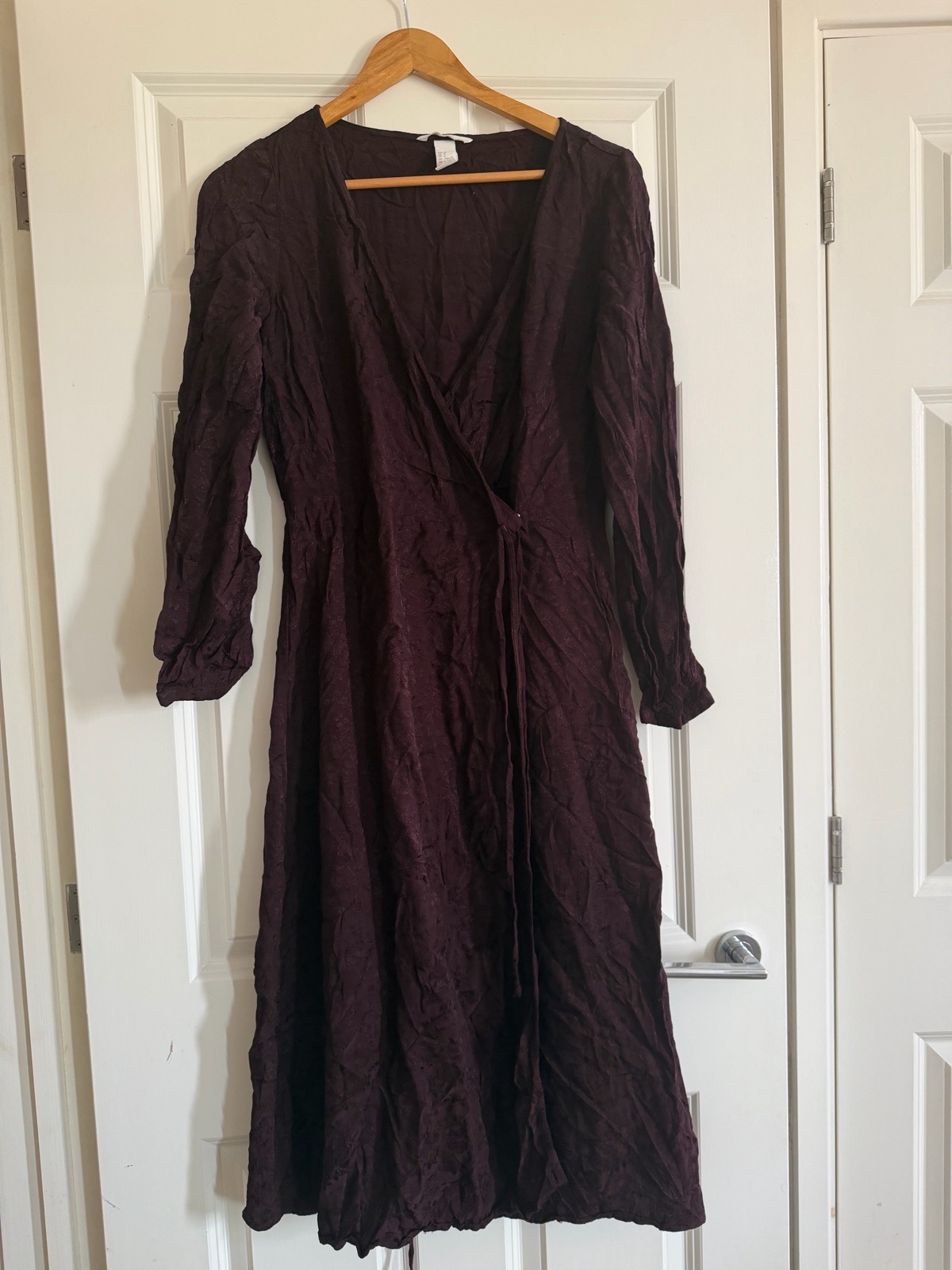 Plum purple dress
