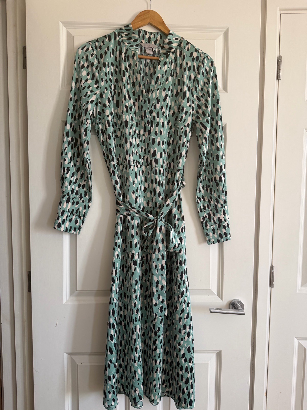 Mint green dress