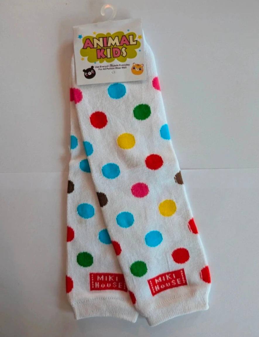 Baby Leg Warmers - Rainbow Spot